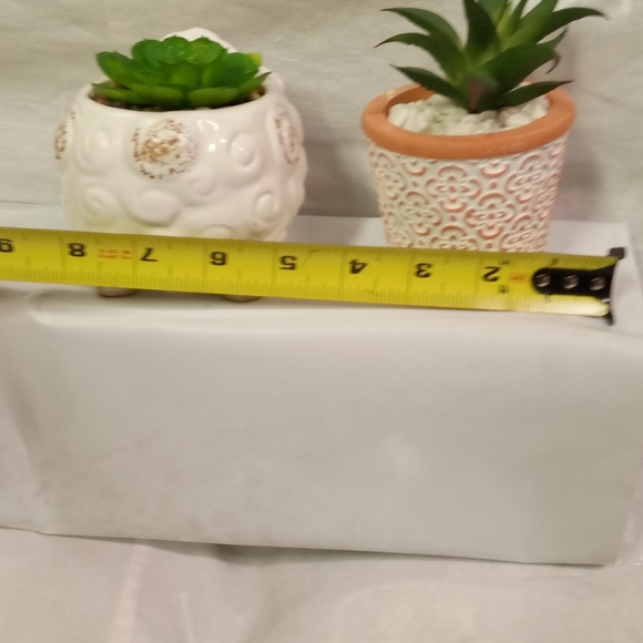 💕2 Old East Main Farm Animal Sheep,Planters,Ceramic Window Shelf Decor - Picture 6 of 8